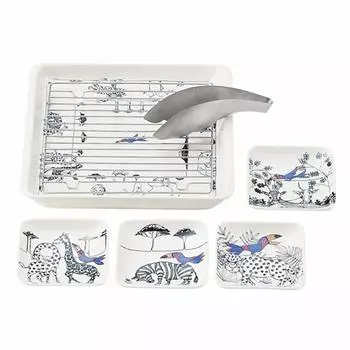 Набор блюд для жарки птицы Yamakatsu Mino Toen, белый, 24 см, AB-3003A белый