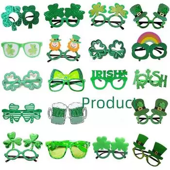 Набор бокалов для пива Irish Shamrock на день Св.. Вечеринка в честь Дня Патрика One Size