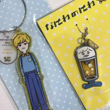 Набор брелоков для ключей Naniwa Noni и Nagao Kento