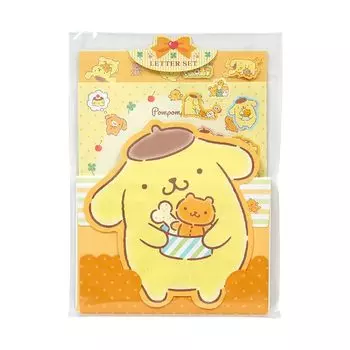Набор букв в форме персонажа Sanrio Pompompurin. Приблизительная ширина 16 см x глубина x высота 22 см. 493881 Упаковка: 0.8
