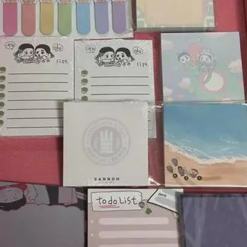 Набор бумаги для заметок Slam Dunk Sledeng Sanwang Buksan