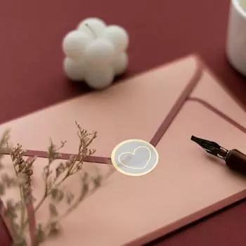 Набор бумажных конвертов для студентов, канцелярские принадлежности, набор конвертов для запечатывания писем, бумажные наклейки 06