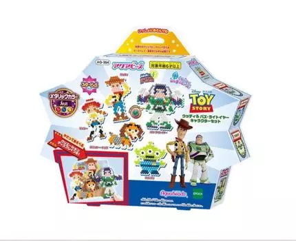 Набор бусин Aquabeads Character Beads Story Woody Buzz Lightyear Character ST Mark Certification Возраст от 6 лет Игрушка Водяные палочки с игрушкой для приготовления воды