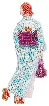 Набор бусин MIYUKI, набор брошей для выхода в свет, фестиваль HCA14//12