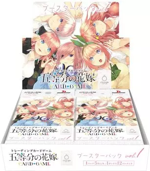 Набор бустеров для карточной игры «Quintessential Quintuplets» vol.1