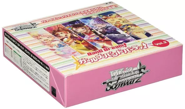 Набор бустеров Weiss Schwarz Girls Band BOX BanG Dream! Вечеринка! Том 2