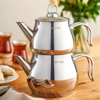 Набор чайников Emsan Lina Midi Inox