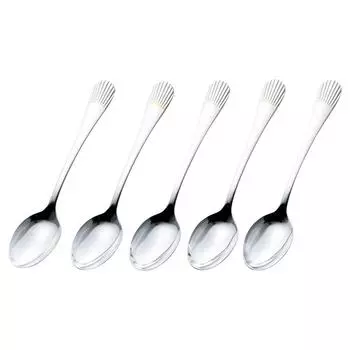 Набор чайных ложек Noritake Star Crest из 5 предметов, позолоченная нержавеющая сталь 13,1 см T5Y/210AK