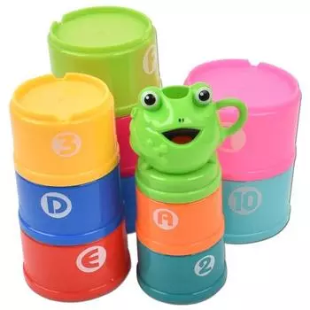 Набор чашек Oz Toy Frog Cup, разноцветные, 1 шт., корейские товары для детей
