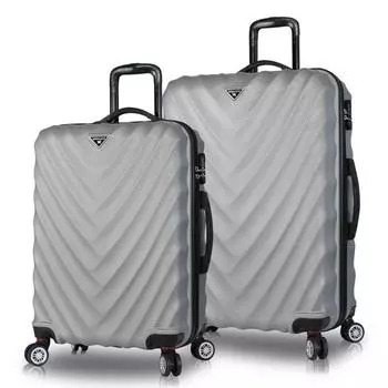 Набор чемоданов из 2 предметов My Valice Lotus Abs (Средний и большой)