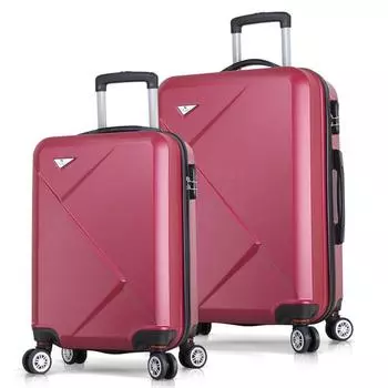 Набор чемоданов из 2 предметов My Valice Diamond Abs (Кабина и середина)