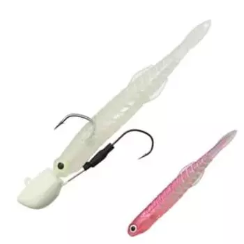 Набор червей Issei Umitaro Katakuchi Swordfish Характеристики 28 г Keimura Glow #3/0 + 4,5 дюйма #050