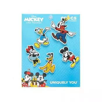 Crocs Disney Mickey And Friends Jibits 5 шт. набор 10010001 FREE999