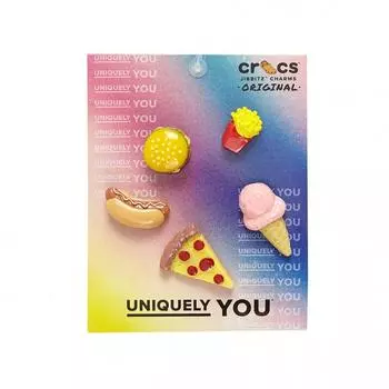 Набор CROCS Mini 3D Food Jibits 5P 10011874 FREE999