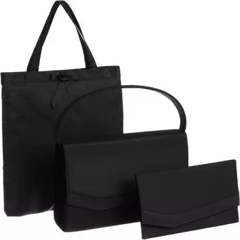 Набор деловых сумок со съемной ручкой 8182 Черный [Fette] 3 предмета