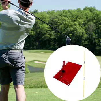 Набор держателей для клюшек для гольфа, коррекция осанки, тренировочная пластина для замаха