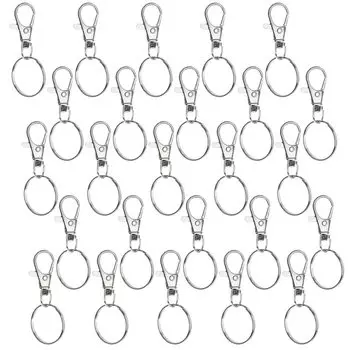 Набор деталей для брелка Nasukan из 25 штук Pstyle. ПСТ-128 (Серебряный)