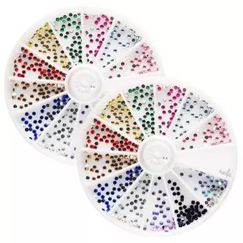 Набор деталей для ногтей Nail Room Deco Stone, 711 (Раунд 2), 2 комплекта