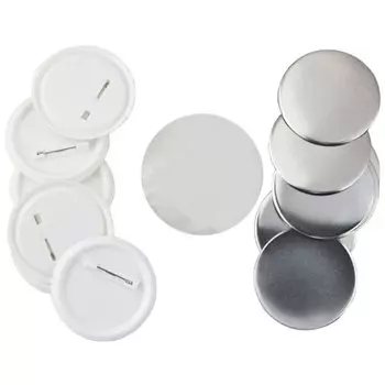 Набор деталей для значков банок 58 мм для машины для значков банок Материал DIY Производство оловянная пружина игольчатого типа [Chandini]