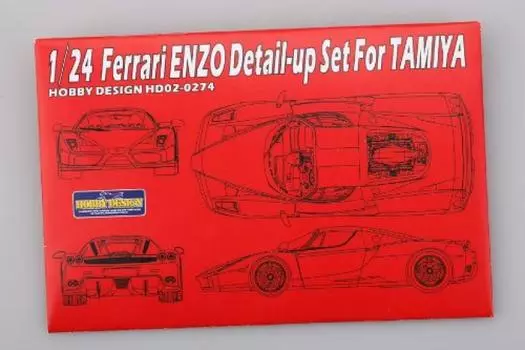 Набор деталей Enzo Ferrari Tamiya Hobby Design 1/24 фототравление HD02-0274