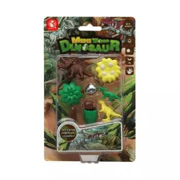 Набор динозавров 19 х 12 см