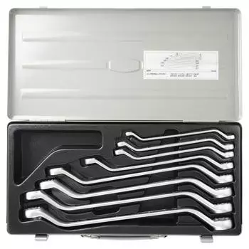 Набор длинных гаечных ключей для очков Tone Tone 45 2800m Silver Содержание 8 точек 2 стороны Ширина от 8 до 27 мм