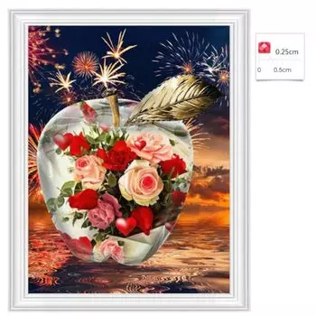 Набор для алмазной вышивки Включает 3 цвета полярного сияния Полностью приклеенные бусины из смолы Количество цветов регулируется Доставка по стране Полное алмазное искусство Алмазное искусство