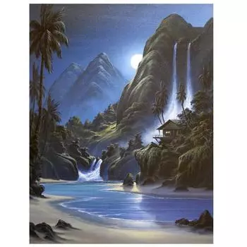 Набор для алмазной живописи Пейзаж 5D Алмазная картина Мозаика Набор для вышивки крестом Алмазная живопись Полная дрель 15*20cm