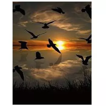 Набор для алмазной живописи Пейзаж Алмазная картина 5D Новые поступления Наборы для вышивки крестиком Полный дрель 15*20cm