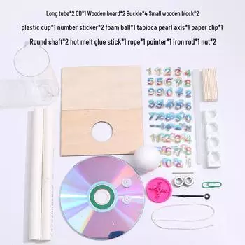 Набор для эксперимента с самодельными водяными часами для детей 7-14 лет