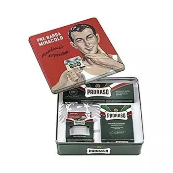 Набор для бритья Proraso для мужчин | Освежающий и тонизирующий крем до бритья Крем для бритья в тюбике и после бритья S, 1 шт., 1,22 кг