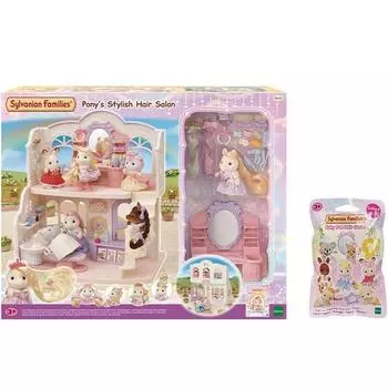 Набор для детской прически Sylvanian Beauty Hair Salon, 1 комплект, популярные корейские игрушки