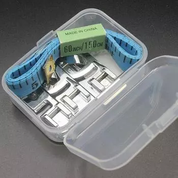 Набор для домашнего шитья, набор для рулонного подола 3 мм, 4 мм, 6 мм + швейная линейка, набор аксессуаров для плоской швейной лапки с зигзагом