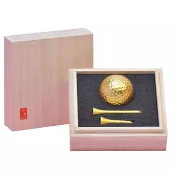 Набор для гольфа Hakuichi Golf Ball Tee Single Gold Диаметр 43 60 мм и [мяч] [Tee] 40, A125-99021 золотой