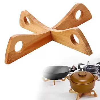 Набор для хлеба Trivet Bread Cross Pot Heat Natural можно использовать как на простых, так и на удобных для дома столовых приборах, совместимых с кухонным столом и кухней