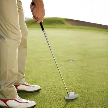 Набор для игры в гольф с клюшкой для гольфа, 2 мяча для гольфа, чашка для игры в гольф для путешествий, игра в гольф в помещении B