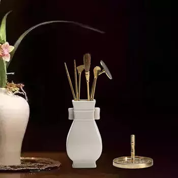 Набор для изготовления благовоний, 8 шт., набор для пресса для золы, ложка, горелка «сделай сам»