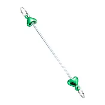 Набор для изготовления брелоков из бусин, пластиковый карабин-лобстер, модные подвески, аксессуары для рукоделия, бисероплетение, набор брелоков, пластиковая текстура зелёный