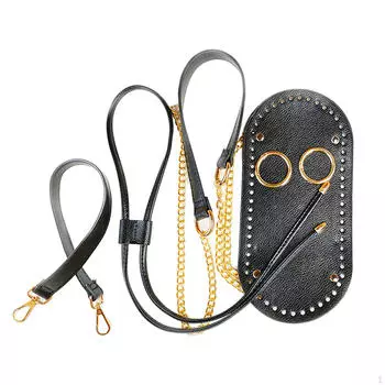 Набор для изготовления сумок, проект «сделай сам», дно сумки, вязание сумок для больших сумок, чёрный