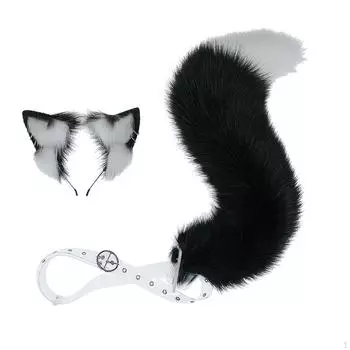 Набор для косплея животных для взрослых - Коллекция костюмов Black White