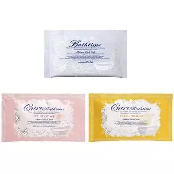 Набор для купания Cure Bathtime Bathtime без запаха 5 шт. с фруктовым ароматом розы 5 шт. с ароматом свежего апельсина 20 г x 16 пакетиков (6 пакетов, пакеты, пакеты, набор)
