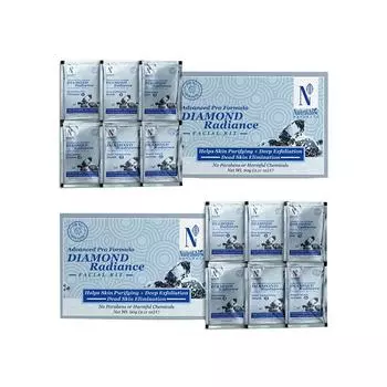 Набор для лица Advanced Pro Formula Diamond Radiance от NutriGlow Natural (Упаковка из 2 шт.) 0.35 oz x 6 each