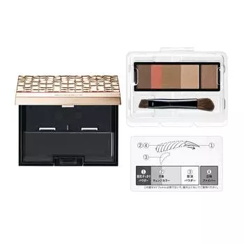 Набор для макияжа бровей 3D Styling, лимитированный, 60 розово-коричневых и 4,2 г