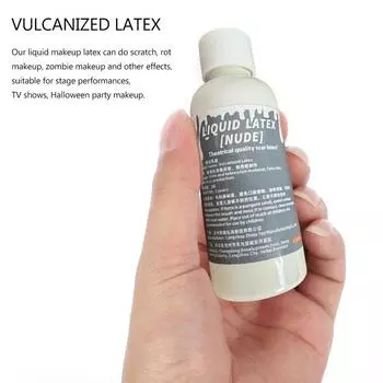 Набор для макияжа на Хэллоуин Набор для макияжа из латекса Набор для макияжа на Хэллоуин Жидкий латексный макияж Латексные шрамы Морщины Латексный макияж для пожилых людей