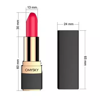 Набор для массажа с вибратором и прыгающим яйцом Private Sensual Poetry Lipstick - 108 шт./коробка