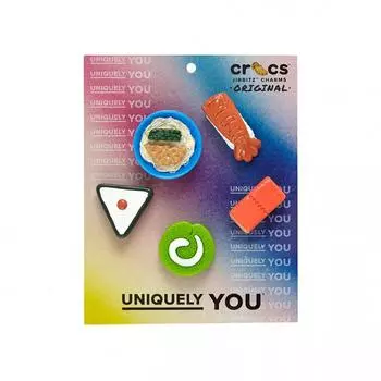 Crocs 3d Mini Sushi Party Набор из 5 шт. 10012175 FREE 999