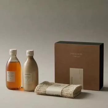 Набор для мытья/лосьона для тела Aromatica 300мл (+льняное полотенце в подарок) 2 типа, выберите 1 (Обними, Сорен) Seoren гель для душа, набор лосьонов