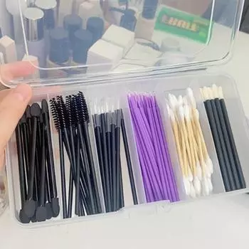 Набор для наращивания ресниц, коробка для ресниц, микрокисть, лента, клейкое кольцо, подушечка для глаз, одноразовая тушь, аппликатор, инструменты для хранения ресниц 21*11*3.3cm