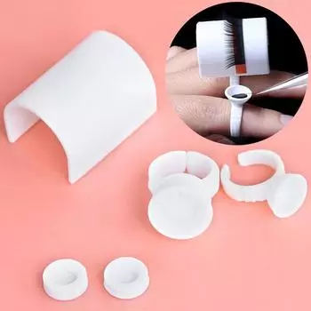 Набор для наращивания ресниц U-Band Eyelash Splitter Set Eye Lashes Extension Pallet Holder Ring Stand Glue Adhesive Volume Bridge Grafting Eyelashs Tools