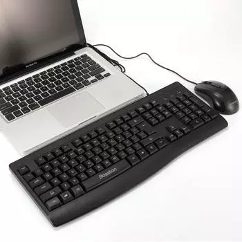 Набор для офиса Bosston 104 Key Set проводной черный Модель S6800 чёрный